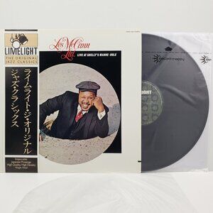 Les McCann Live at Shelly's Manne-Hole Vinyl Record EXPR-1004 Limelight Obi 1982